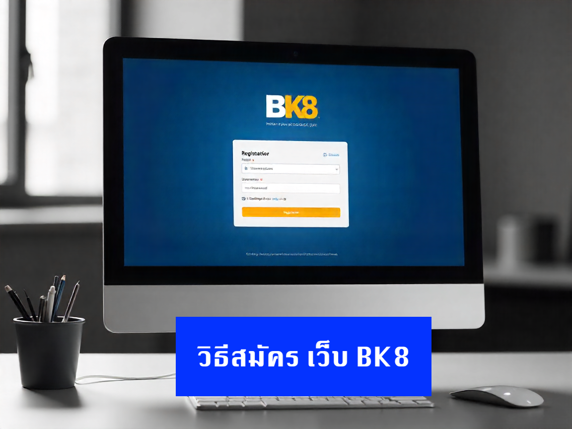 วิธีสมัคร เว็บ BK8